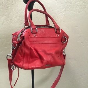 Rebecca Minkoff Red Satchel M.A.C mini